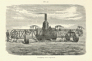 Steam plow