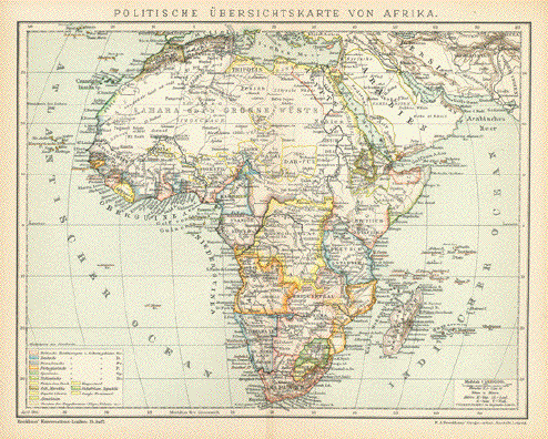 Political Map of Africa