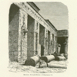 Medinet. Temple Palace of RhamsesIII.