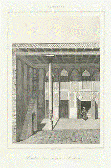 Vestibule d une maison a Boukara