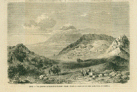 Asie. - Vue generale de Bayazid et du mont Ararat.