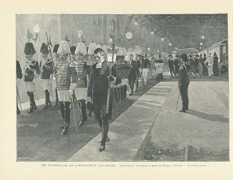 Funeral of Sissi of Austria