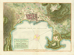 Plan General de la Ville et des environs de Spalatro.