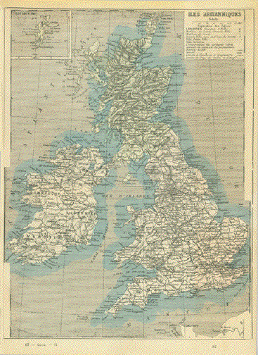 Becker Virtue 1840 old antique vintage map plan chart UK England Wales 