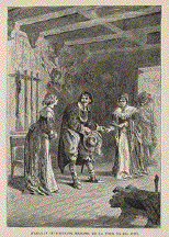 D Aulnay Introducing Madame de la Tour to his Wife.