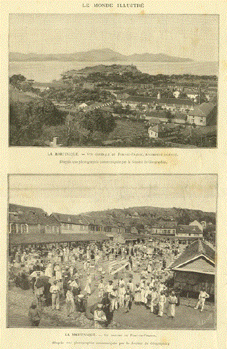 Martinique - Fort de France Market and View