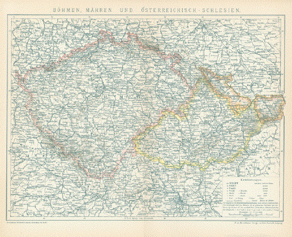 Boehmen, Maehren un Oesterreichisch Schlesien