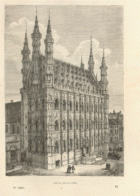 Hotel de ville de Louvain