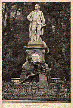 Das Lessing Denkmal in Berlin