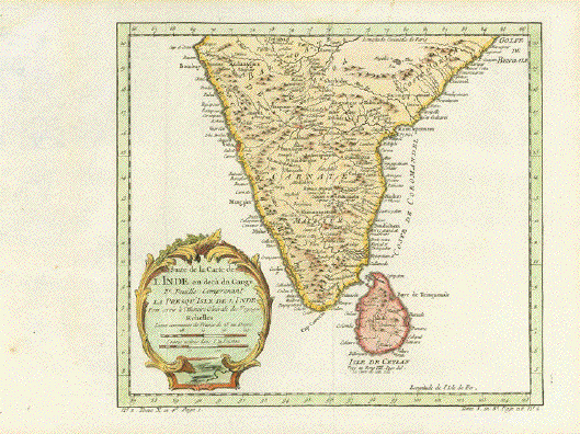 Alte Landkarte 1909 Mkl7 Ostindien Bombay Kalkutta Colombo Indien 