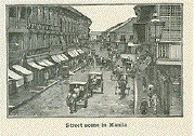 Street Scene in Manila