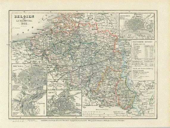 Carte particuliere des environs de Liege, Limbourg, et partie de Luxembourg  . Scale [c. 1:115.000] . [c. 1735]. Eugene Henry Fricx (1644-1730)  XUBAKZL12A8 103, 3/29/12, 1:26 PM, 8C, 7992x10656 (0+0), 100%%%%