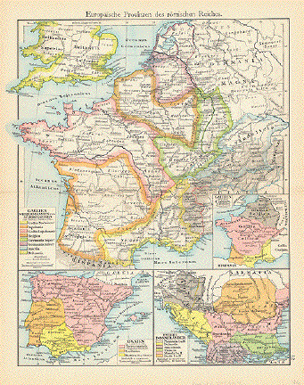 European provinces of the Roman Empire