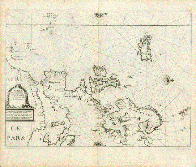 Sous-main carte du monde 38 x 58 cm