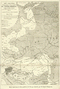 Carte linguistique et ethnographique de l'Europe