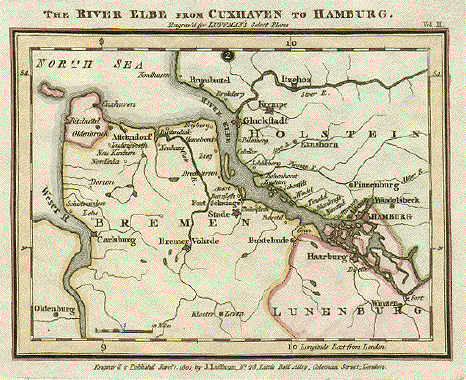 The Elbe from Cuxhaven to Hamburg