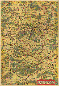 Franconia - Ortelius