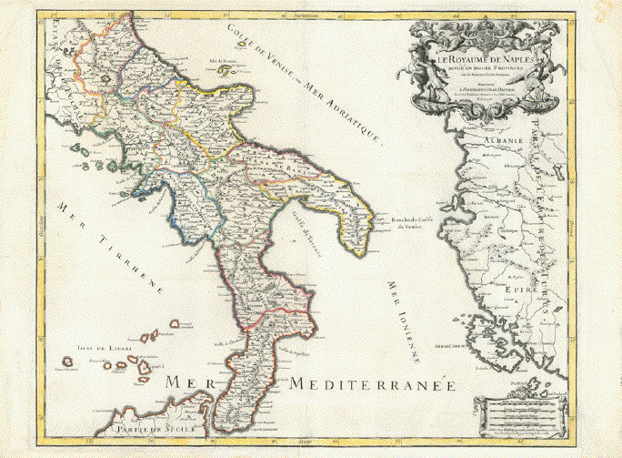 Antique Maps of Italy