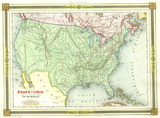 États-Unis par Th. Duvotenay