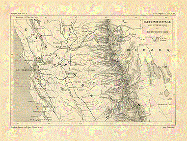 Central California map