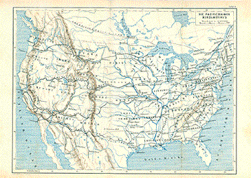 Die Pacific Bahnen Nordamerika's