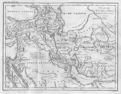 Prospectus Mediae, Assyria, Babyloniae, Mesopotamiae, Arabia desertae et Armeniae