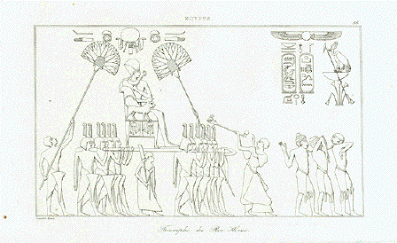 Triomphe des Roi Horus