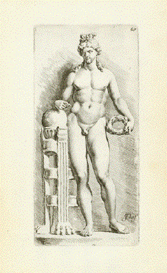 Apollo with omphalos