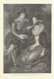 Rubens y Su Primera Mujer Isabel de Brandt