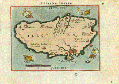 Large A1 Old Abraham Ortelius Portugal República Portuguesa Iberia Antique Map 