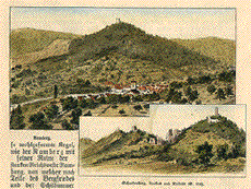 Ramberg, Scharfenberg, Anebos and Trifels