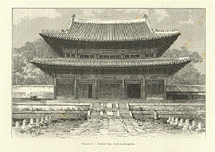 KOREA - Palais du roi.