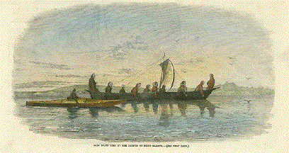 Skin Boats Used by the Natives of Fort Barrow