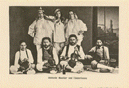 Jüdische Musiker und Taenzerinnen