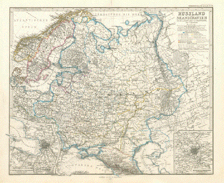 Antique Maps of Scandanavia