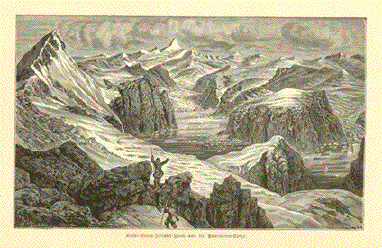 Kaiser Franz Josephs Fjord und die Petermann Spitze