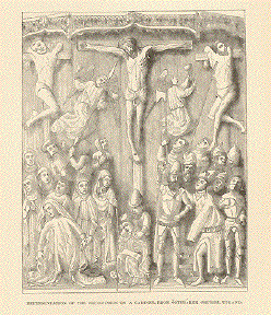 Representation of the Crucifixtion on a Cabinet, from Osteraker