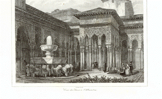 Cour des Lions a l'Alhambra