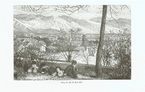 Haymaking in Switzerland antique print 1857 SWITZERLAND 